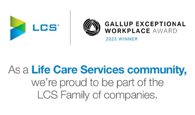 LCS logo and recognition details