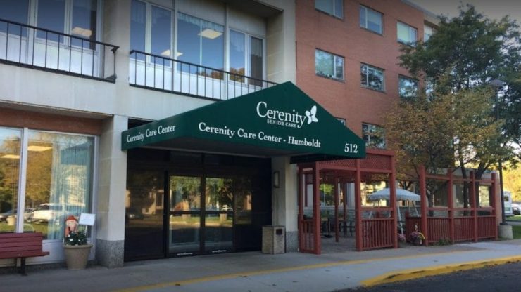Exterior view of Cerenity Care Center