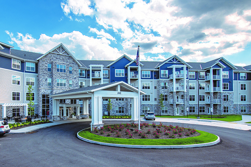 Exterior view of Cumberland Crossing Manor.