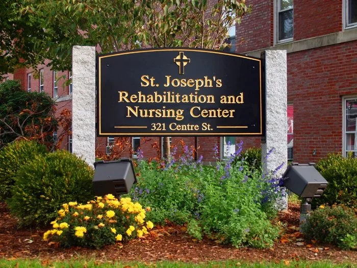 Exterior sign of St. Joseph's Rehabilitation and Nursing Center