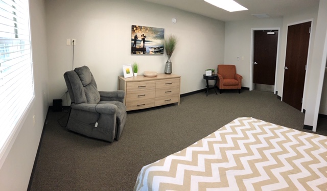 Well-furnished private resident room