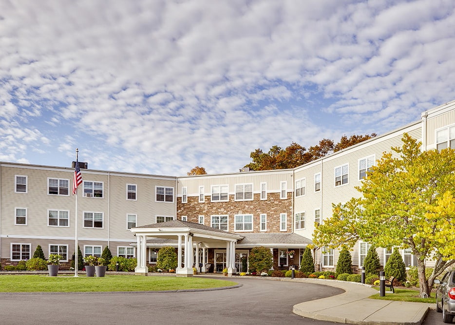 Exterior view of The Residence at Great Woods
