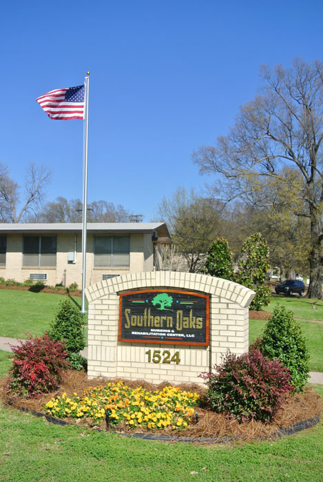 Signage of Southern Oaks Nursing and Rehabilitation Center