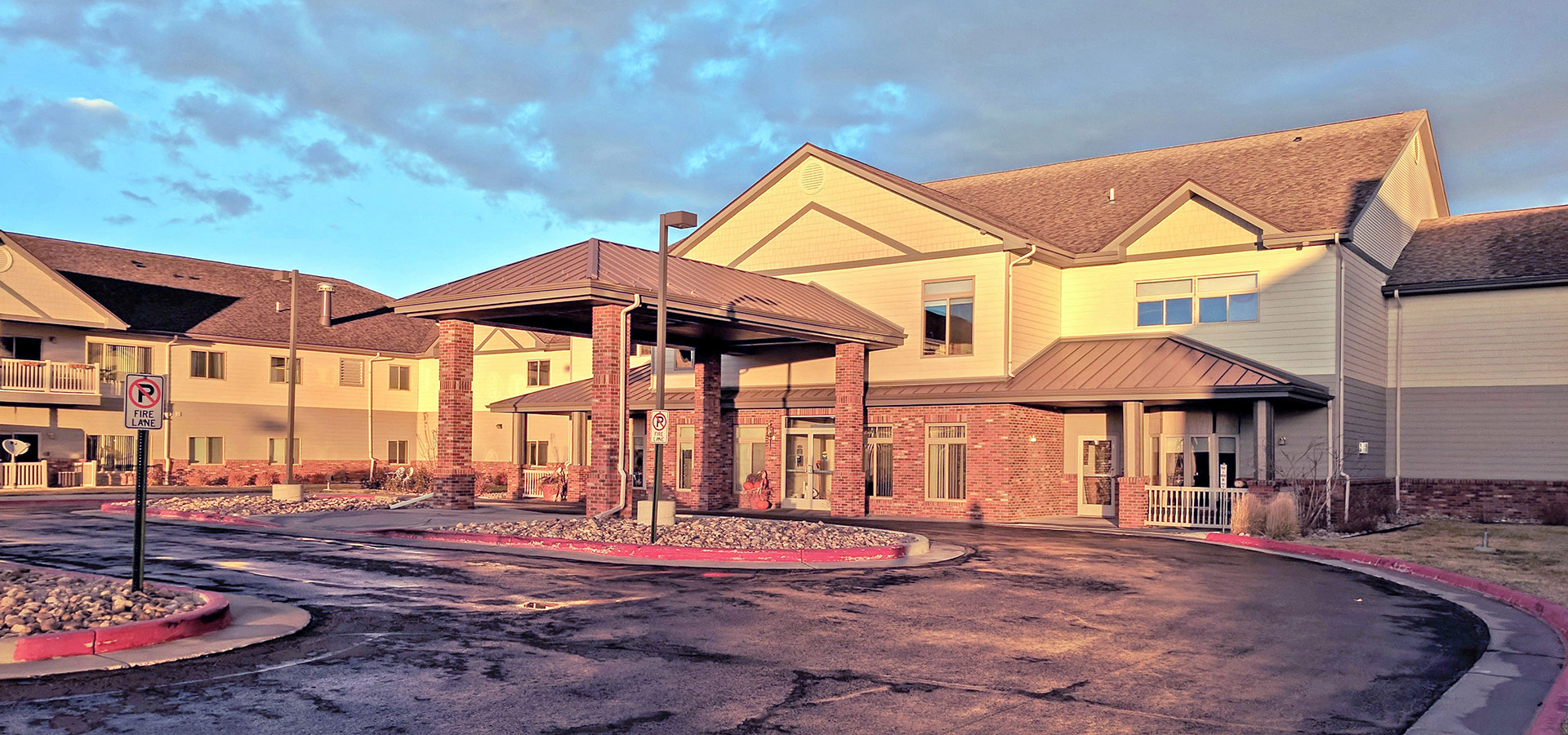 Exterior view of Primrose Retirement Community