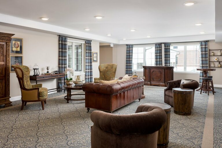 Inviting common area with comfortable seating
