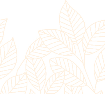 Decorative background with leaf patterns