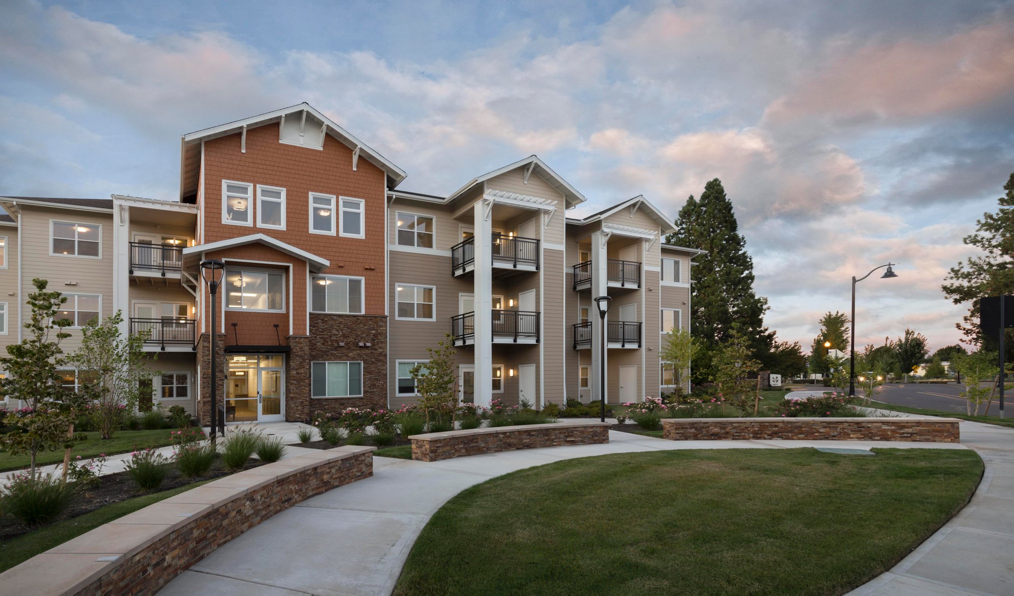 Exterior view of The Springs at Missoula facility