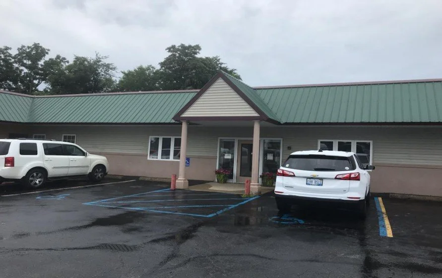 Exterior view of a senior living facility.