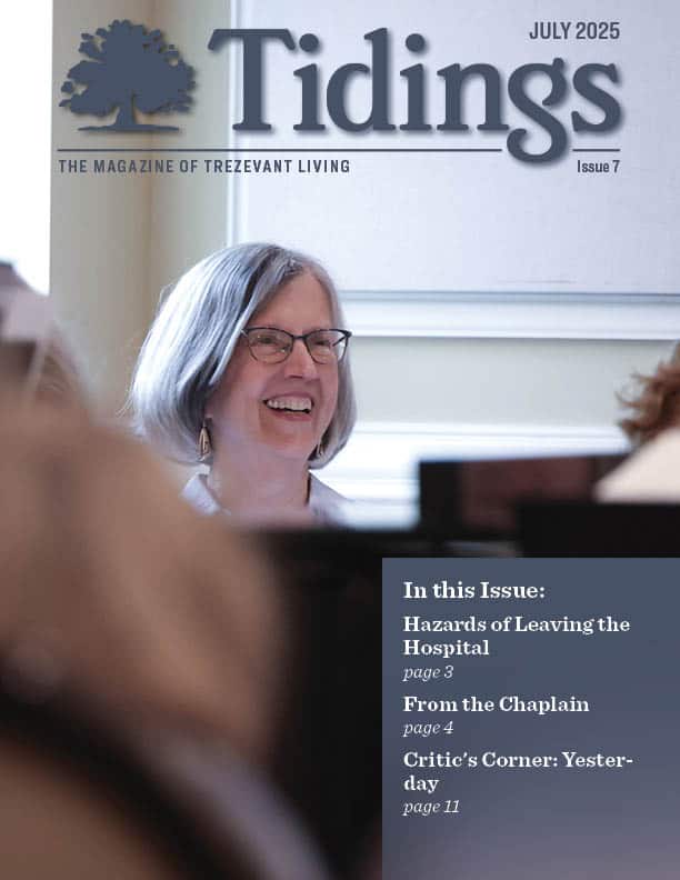 Smiling woman engaging in a group setting