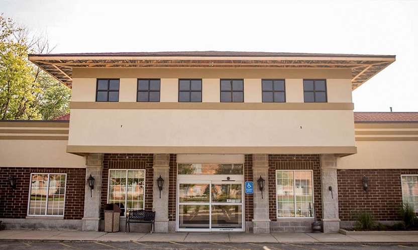 Exterior view of Pearl Valley Rehabilitation Center