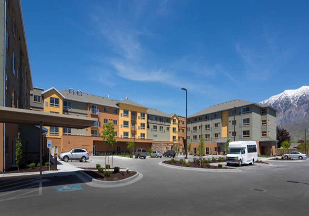 Exterior view of Fairwinds Woodward Park facility