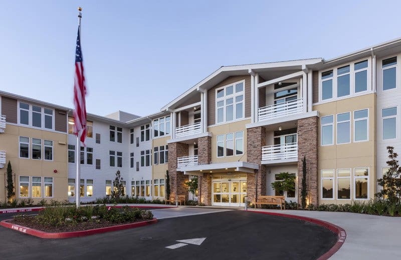 Exterior view of Merrill Gardens at West Covina