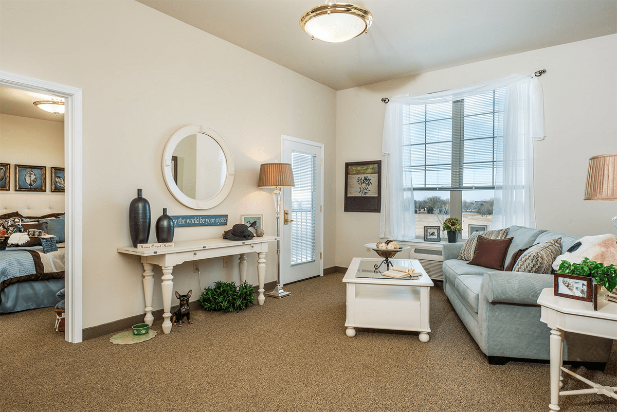 Cozy interior living room with comfortable seating