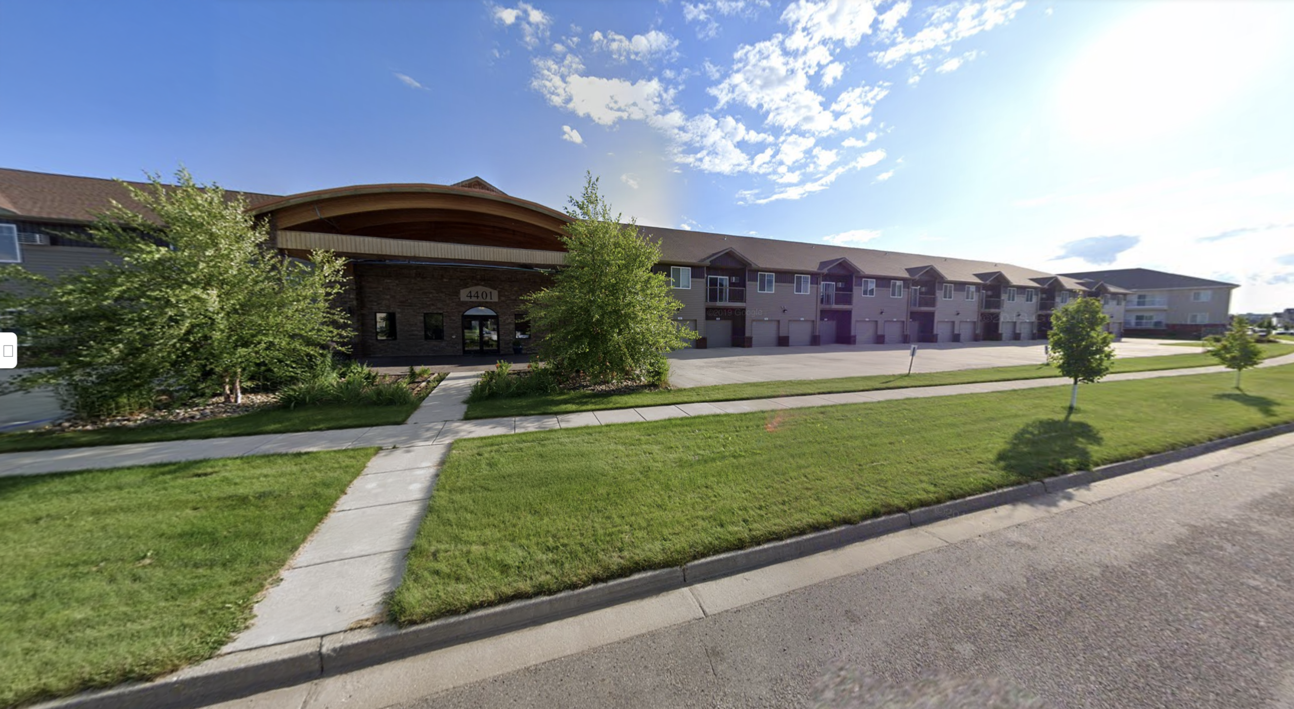 Exterior view of Edgewood Aspen Wind facility