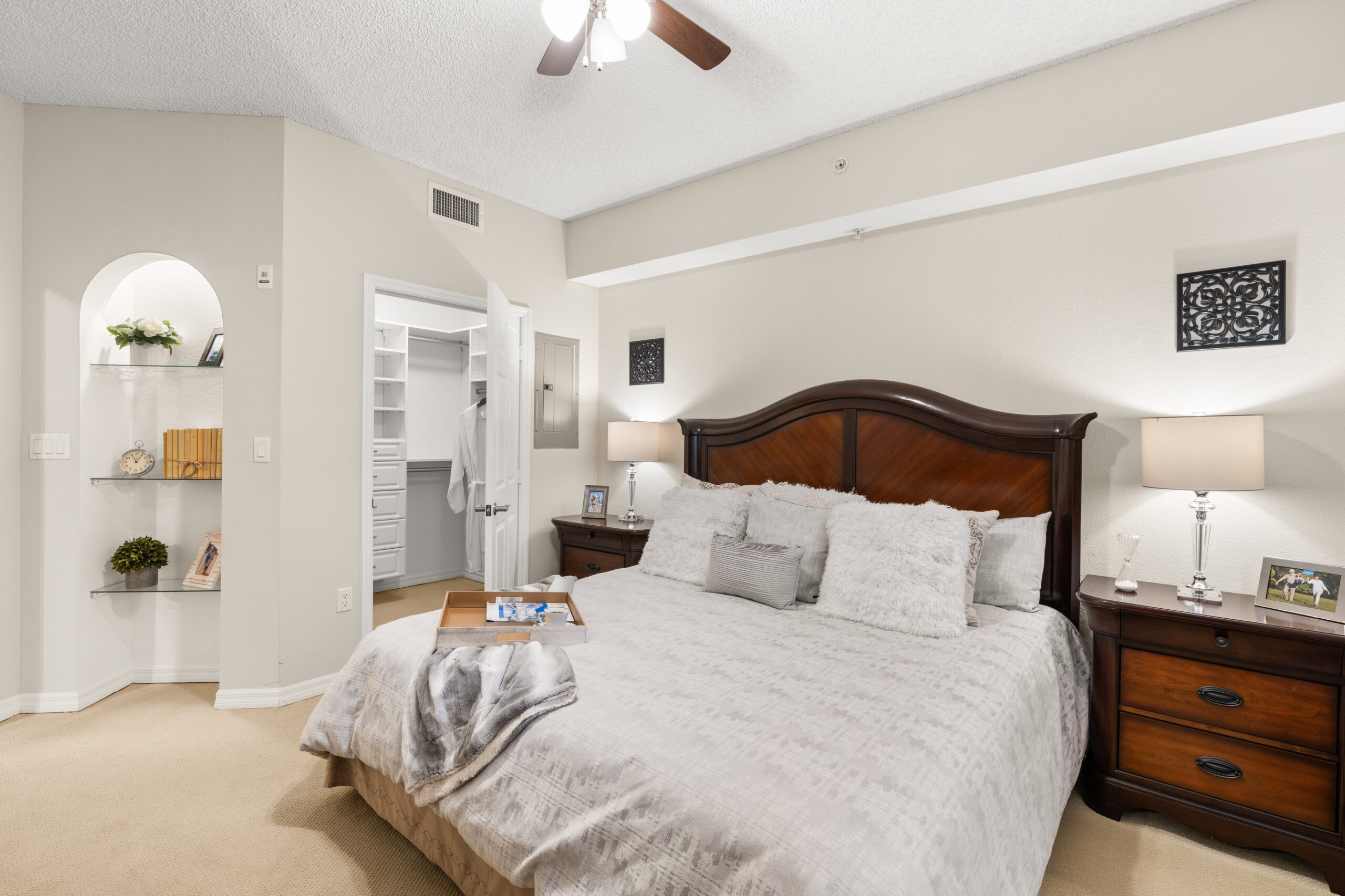 Cozy and well-furnished resident room at Aston Gardens