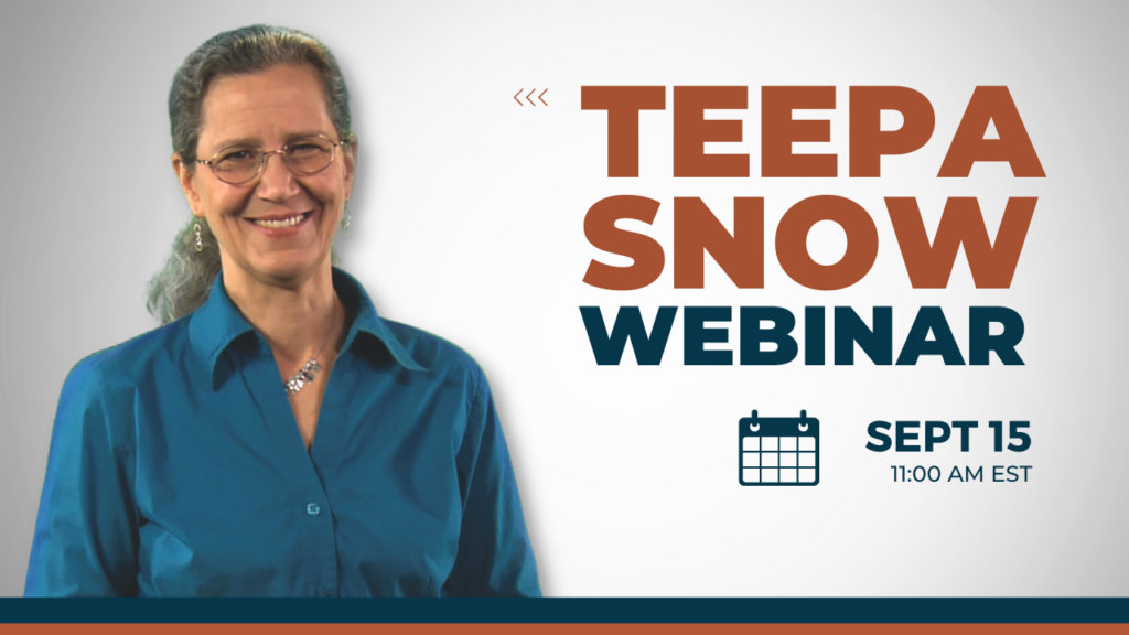 Teepa Snow webinar promotional image
