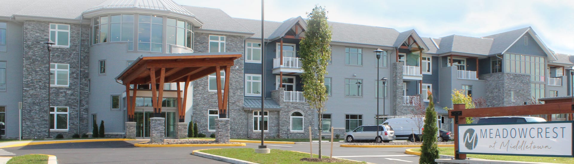 Exterior view of Meadowcrest at Middletown