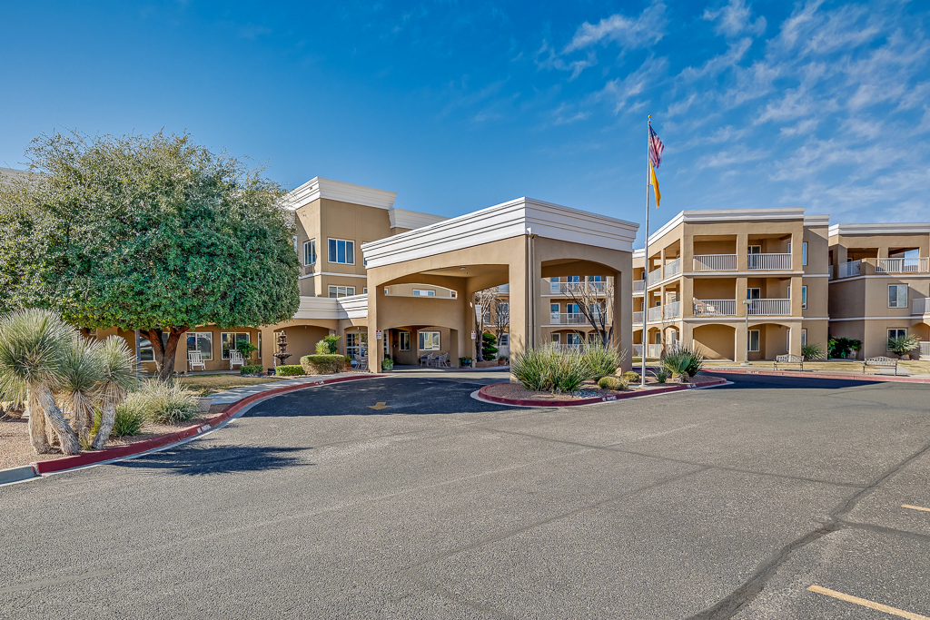 Exterior view of Solstice Senior Living at Las Cruces