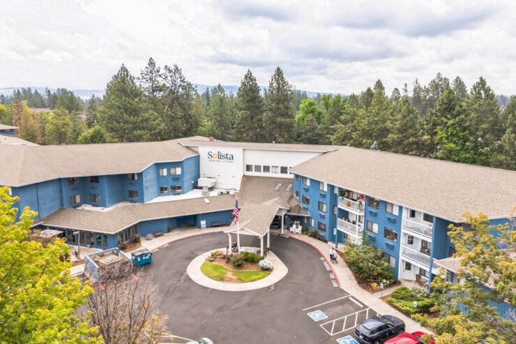 Exterior view of Solista Spokane facility