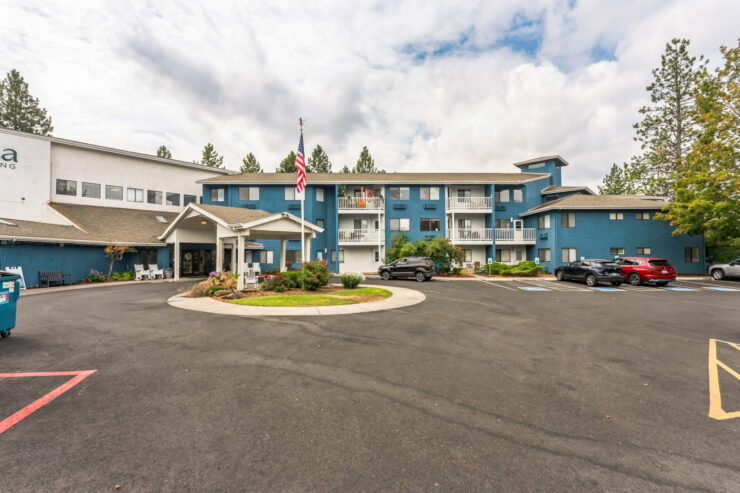 Exterior view of Solista Spokane facility.