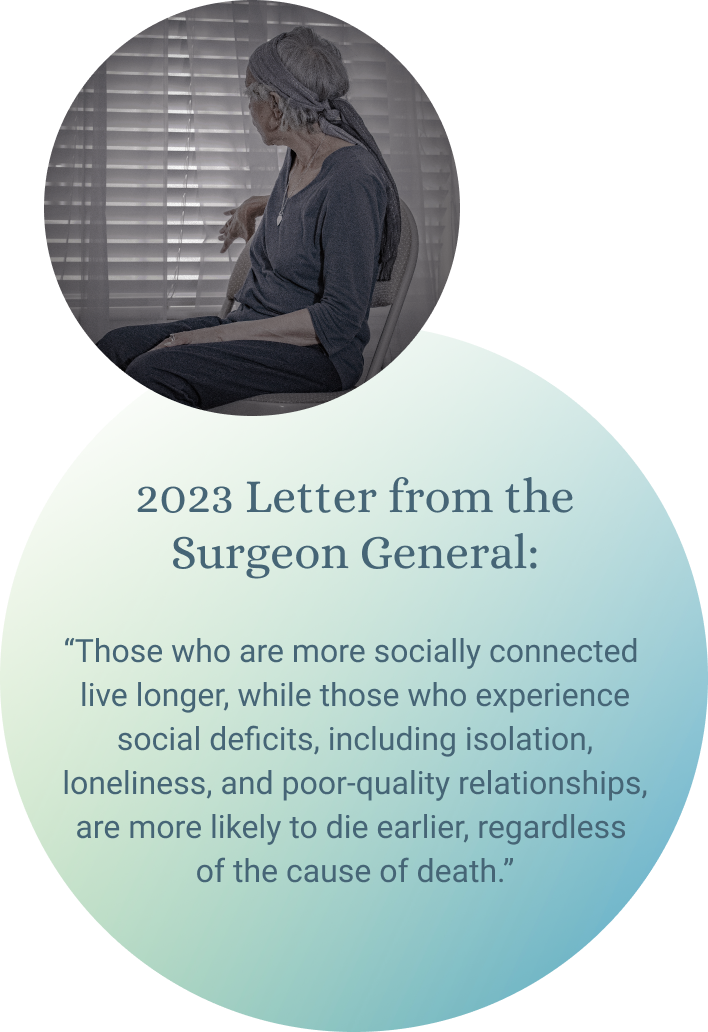 Woman sitting in front of window, reading text.