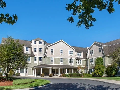 Exterior view of the assisted living facility