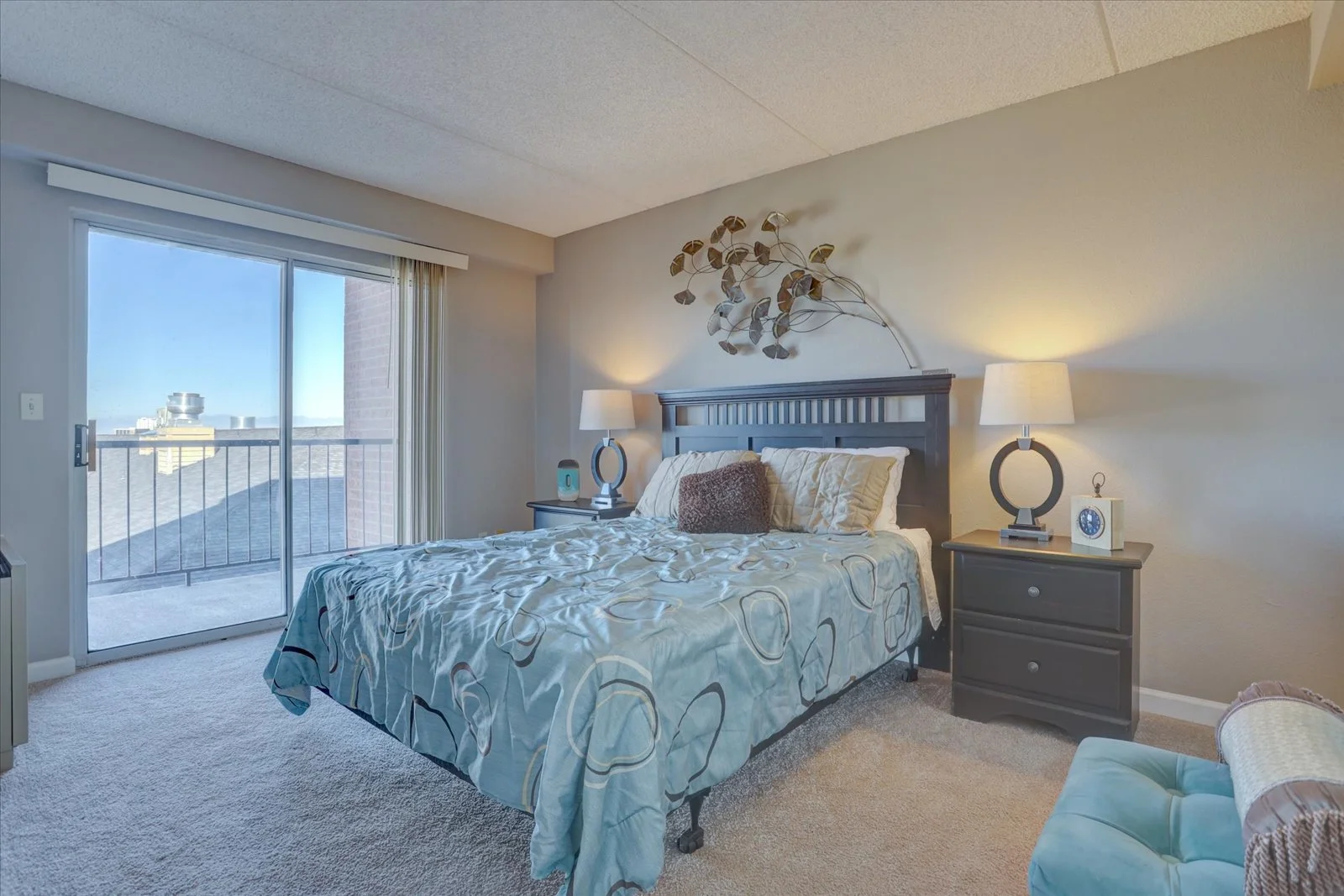Bright and spacious retirement bedroom