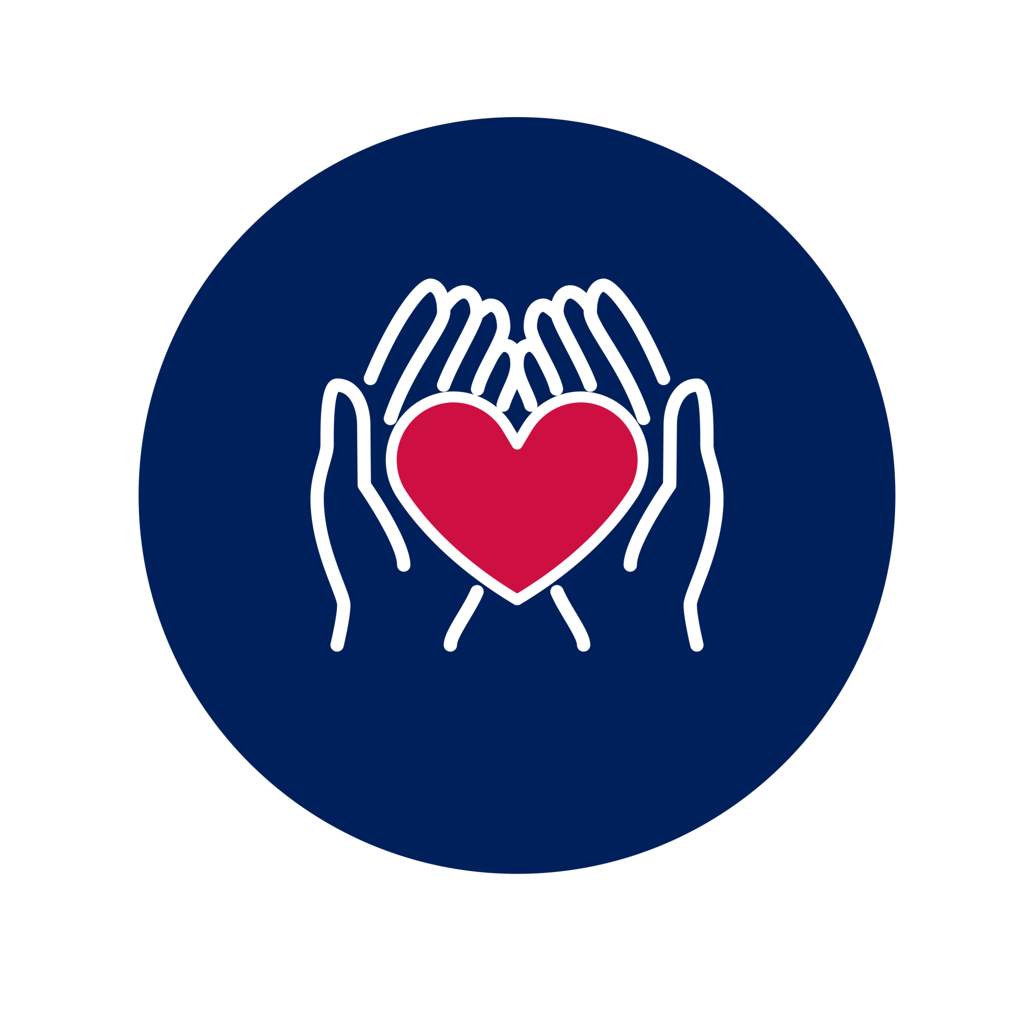 Graphic of hands holding a heart