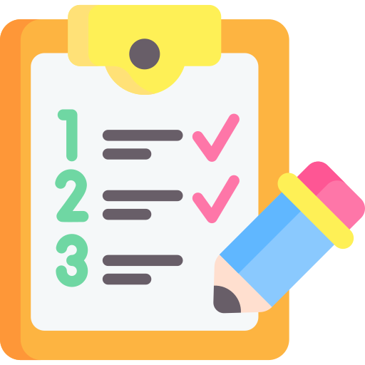 Graphic of a checklist with pencil