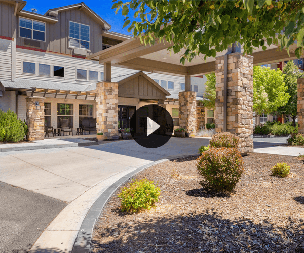 Entrance view of Morningstar Senior Living of Sparks