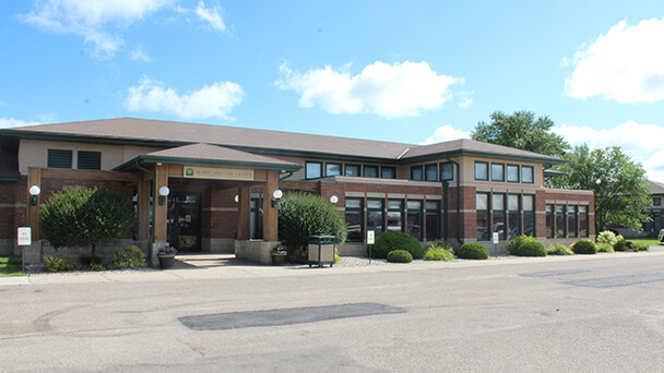 Exterior view of the Eventide Catered Living building