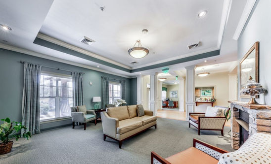 Interior common area with seating and decor
