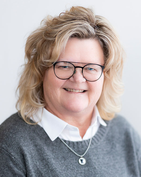 Portrait of a smiling female staff member