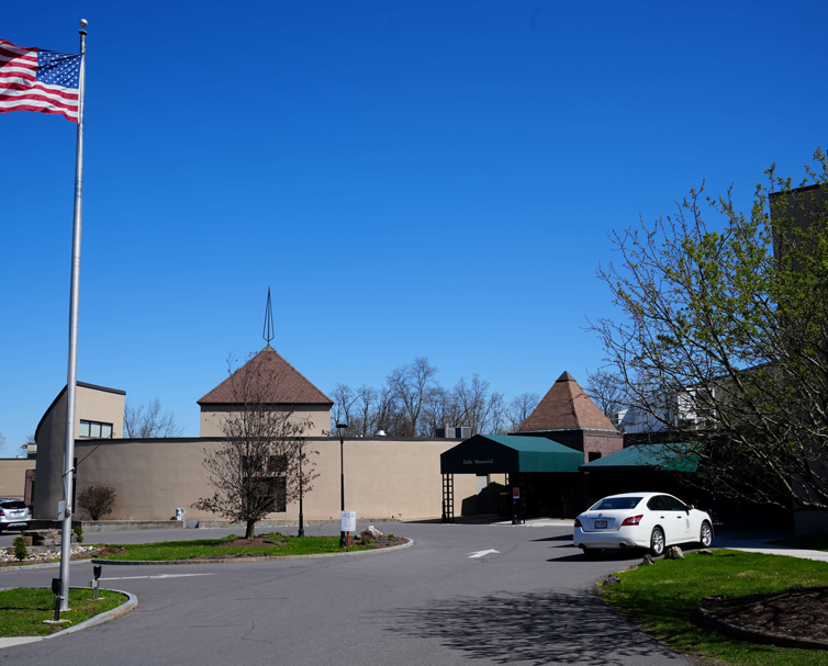 Exterior view of St Peter's Nursing and Rehabilitation Center.