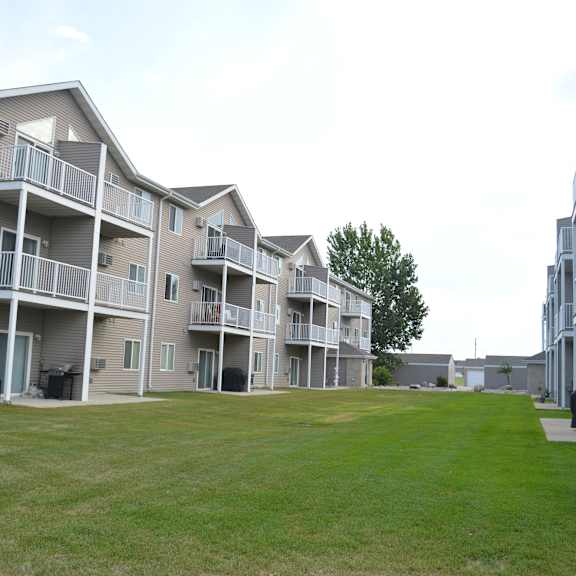 Exterior view of the assisted living facility apartments
