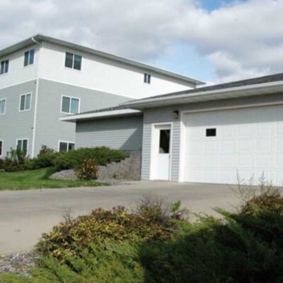 Exterior view of a residential building