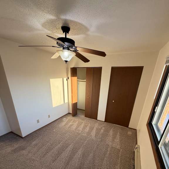 Simple interior view of a resident room