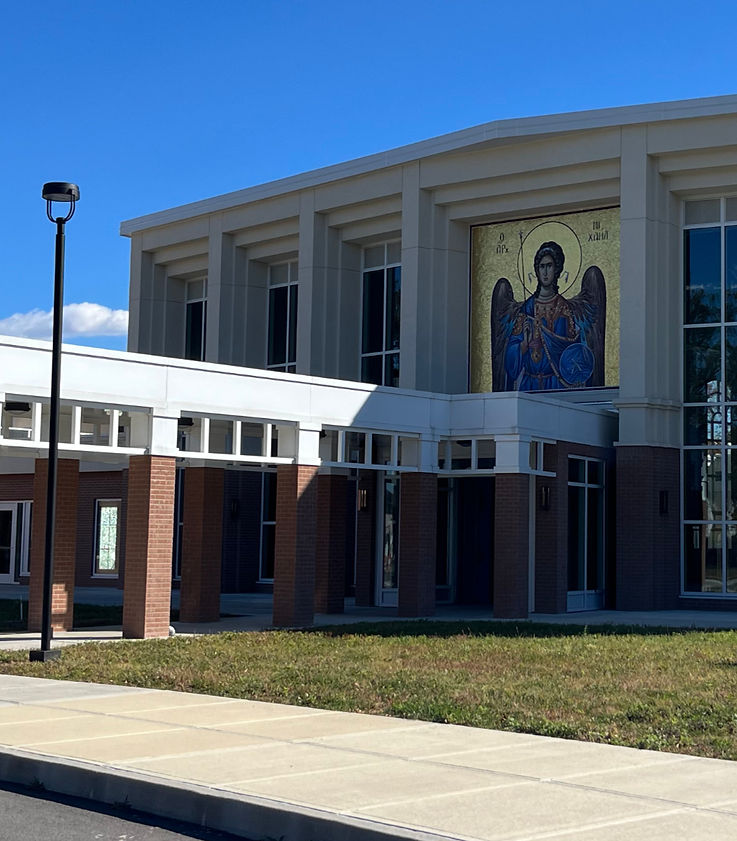Exterior view of St. Michael's Home facility