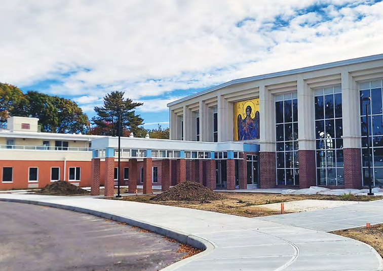 Exterior view of St. Michael's Home facility