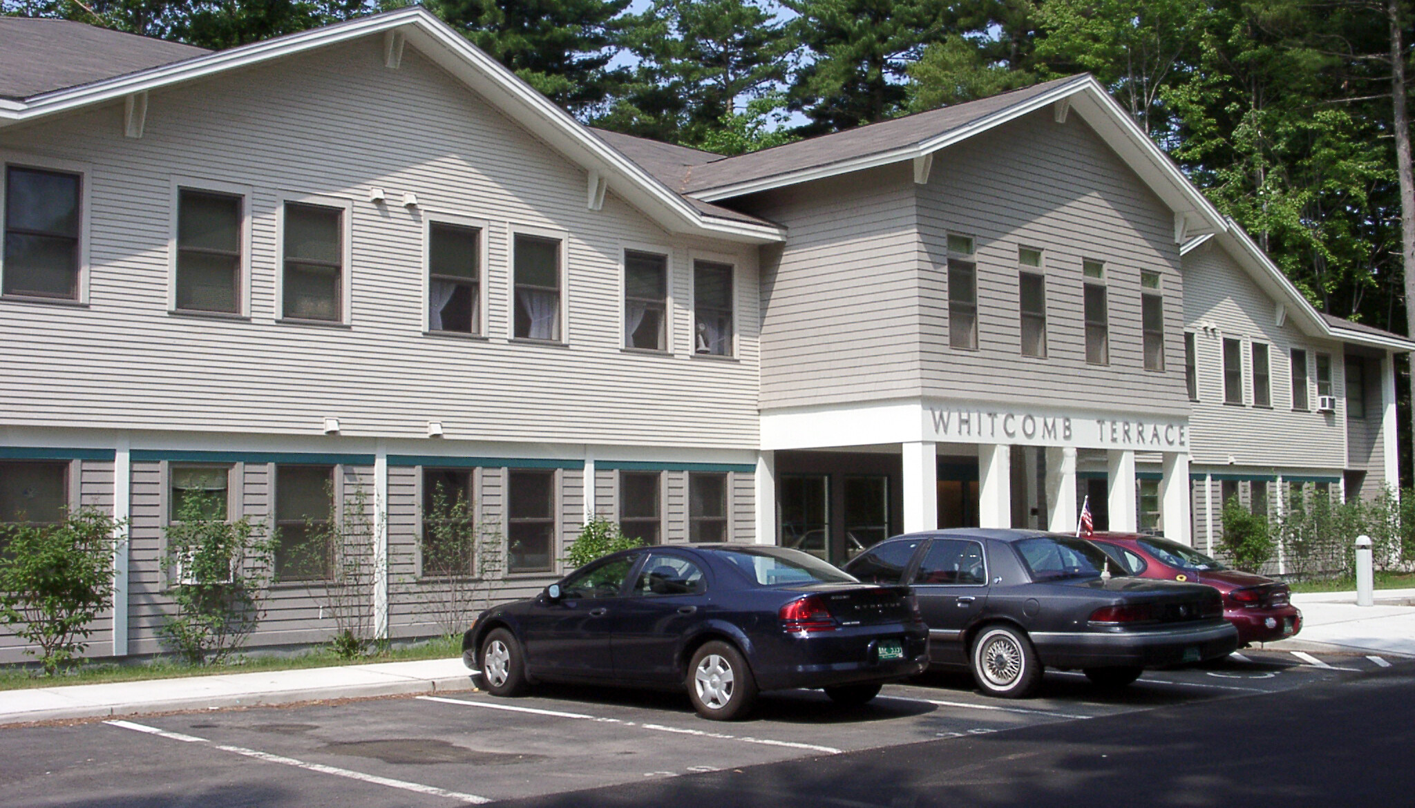 Exterior view of the Whitcomb Terrace building