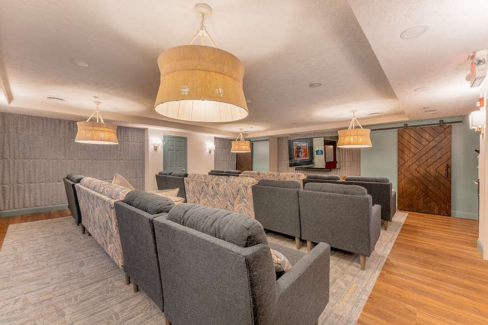 Cozy common area with comfortable seating
