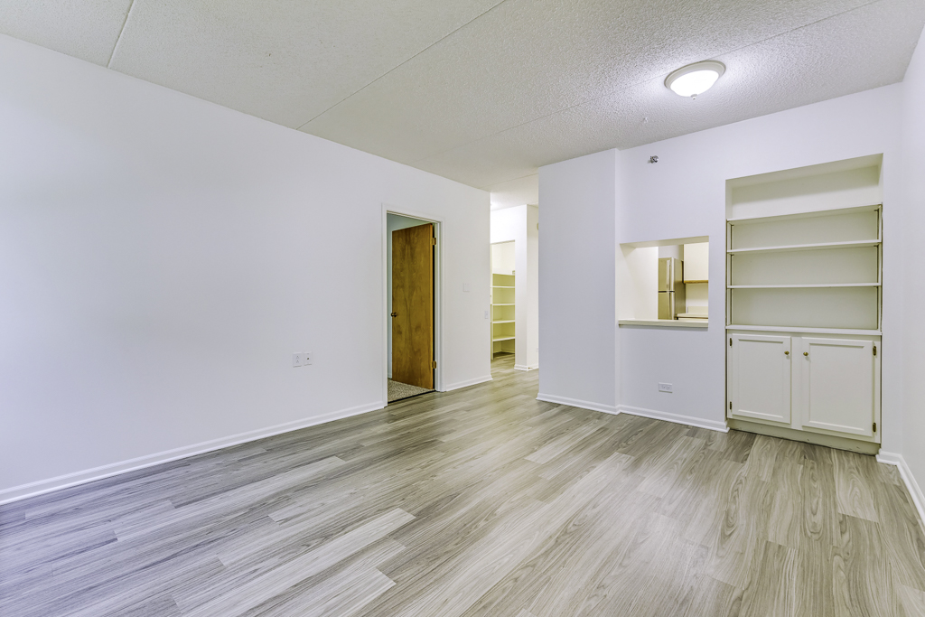 Interior view of a room in a senior living facility