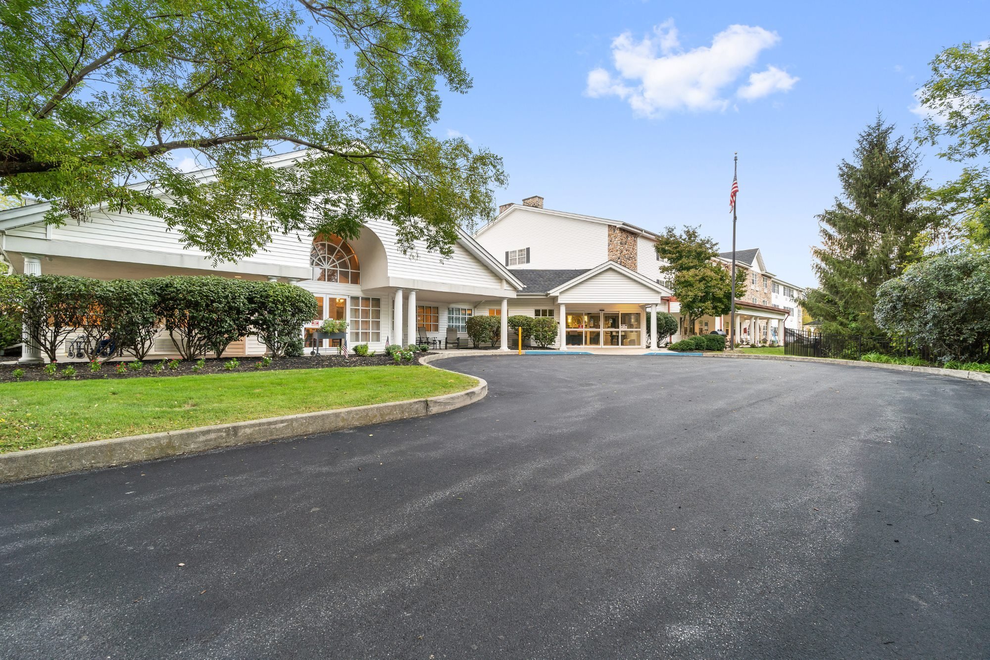 Exterior view of Rittenhouse Village At Portage entrance