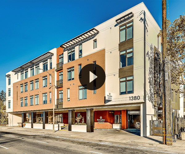 Exterior view of MorningStar Assisted Living at West San Jose