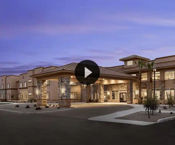 Exterior view of MorningStar Senior Living at Golden Ridge
