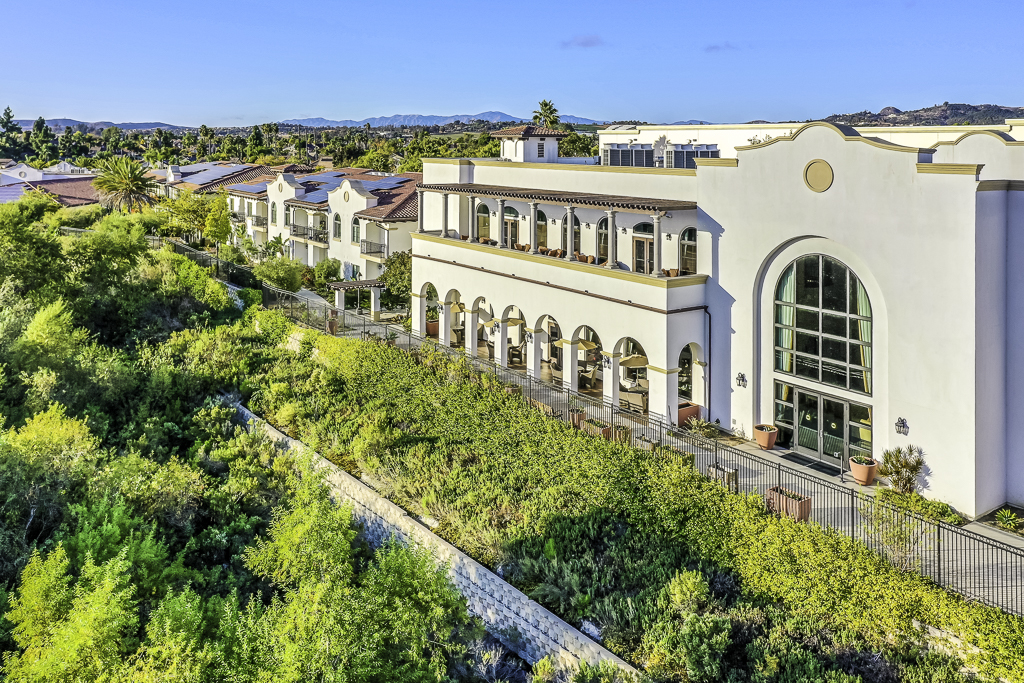 Exterior view of Oceanside Senior Living facility