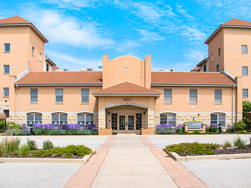 Exterior view of Wilson Commons facility