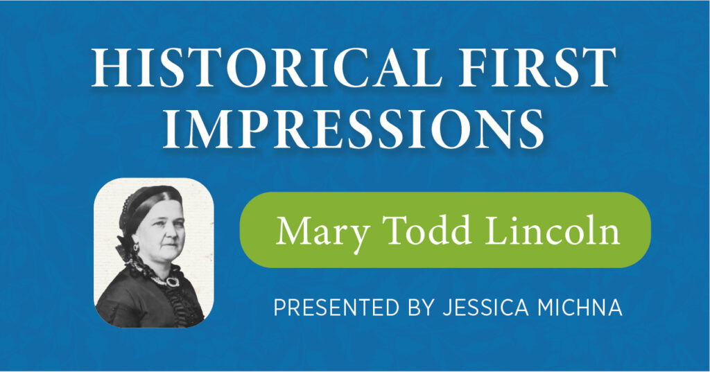 Promotional graphic for a historical presentation