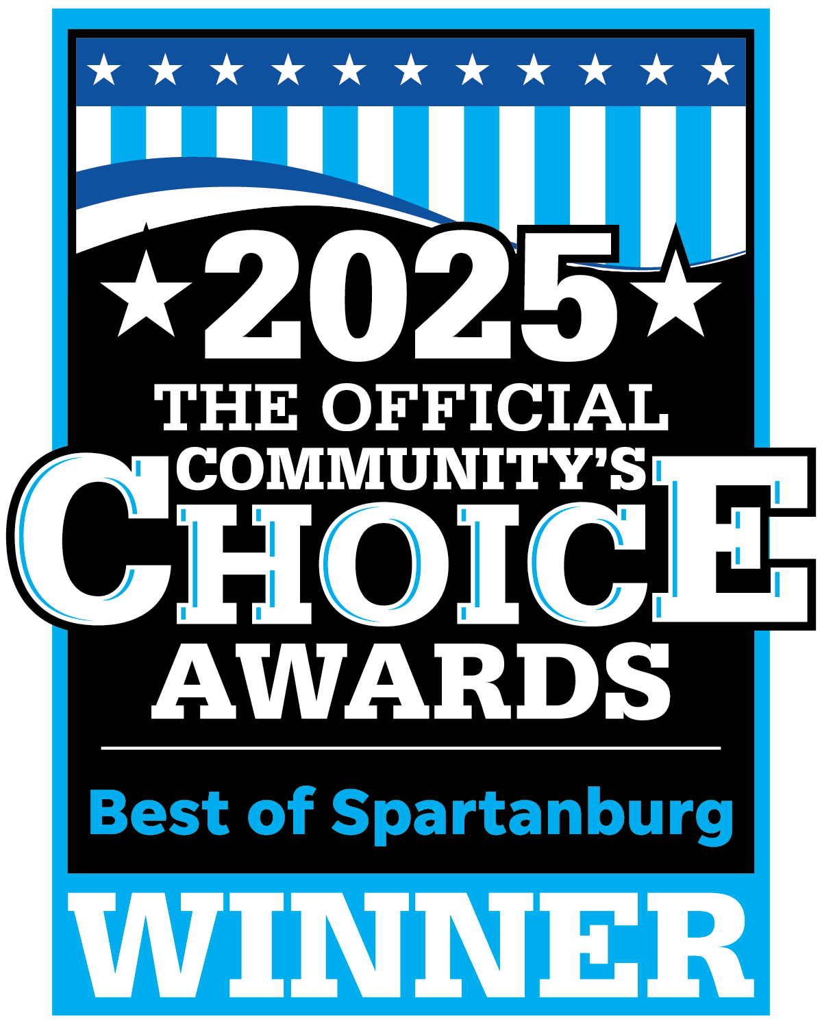 2025 Choice Awards winner banner