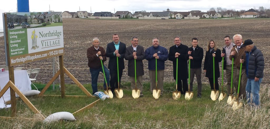 Groundbreaking ceremony for Northridge Village